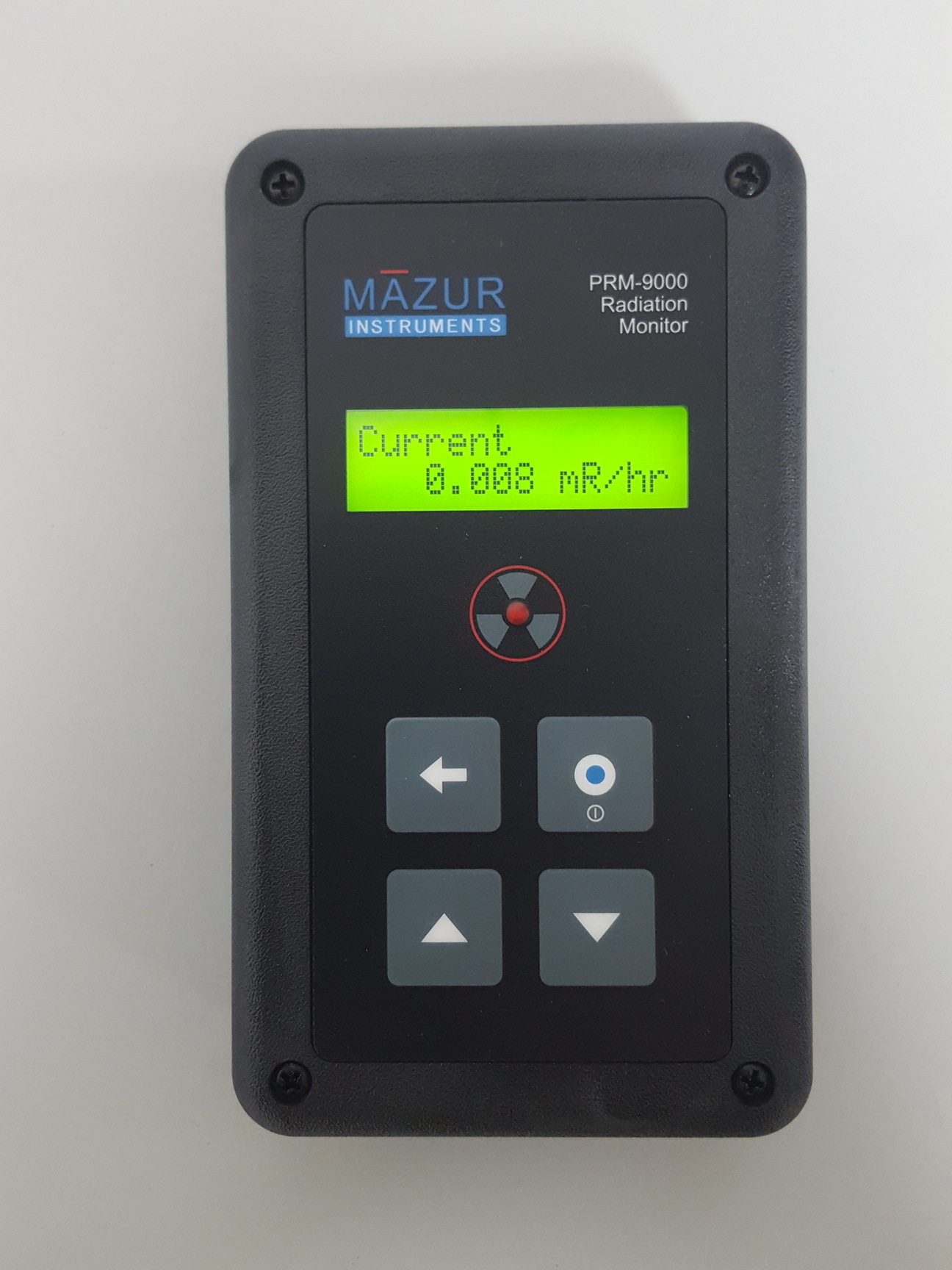 核辐射检测仪PRM-9000 美国MAZUR 应用： 该仪器适用于监管检查，以及检测、测量和监测广谱、低能放射性核素，包括天然存在的放射性物质 (NORM)。PRM-9000 